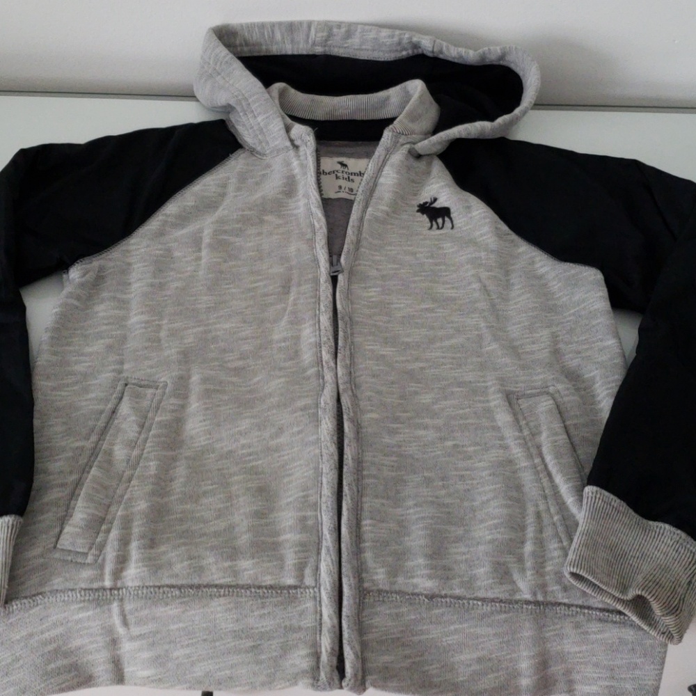 Abercrombie boy 9/10 zip up hoodie